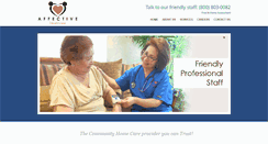 Desktop Screenshot of affectivehealthcare.com